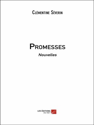 cover image of Promesses